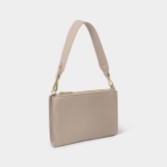 Fotografía: Katie Loxton Bolso de hombro Reya en color topo claro