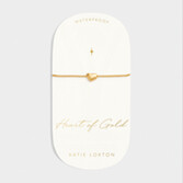 Zdjęcie: Katie Loxton Bransoletka z zawieszką w kształcie złotego serca „Heart of Gold”
