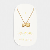 Fotografia: Katie Loxton Colar com pingente nupcial em ouro «De Solteira a Casada»