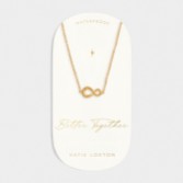 Fotografia: Katie Loxton collana con charm in oro 'Better Together