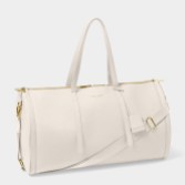 Fotografia: Katie Loxton Mala de fim de semana dobrável para roupa da Off-White