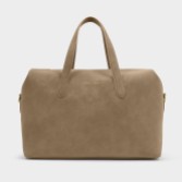 Photograph: Katie Loxton Milan Taupe Faux Suede Cabin Bag