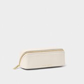 Fotografía: Katie Loxton Neceser pequeño de color blanco roto