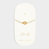 Fotografía: Katie Loxton Pulsera con dijes de oro «Infinity»