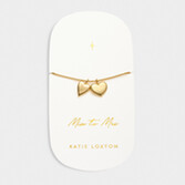 Fotografía: Katie Loxton Pulsera con dijes nupciales de oro «De señorita a señora»