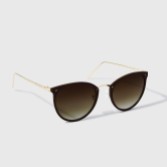 Photograph: Katie Loxton Santorini Cacao Wide Cat Eye Sunglasses