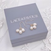 Photograph: Kelani Freshwater Pearl Cluster Earrings