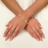 Fotograf: Lavinia Süßwasserperlen Tropfenkette Armband