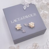 Photograph: Nikola Freshwater Pearl Cluster Stud Earrings
