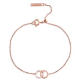 Photograph: Olivia Burton Bejewelled Rose Gold Interlink Chain Bracelet