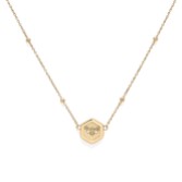 Fotografía: Olivia Burton Collar con colgante «Minima Bee» y «Honeycomb Gold»
