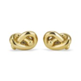 Photograph: Olivia Burton Lover's Knot Gold Plated Stud Earrings