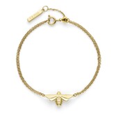 Fotografia: Olivia Burton Pulseira banhada a ouro «Honey Bee Dainty»