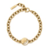 Fotografia: Olivia Burton Pulseira de elos banhada a ouro Celestial Sun