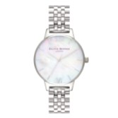 Fotografia: Olivia Burton Relógio de pulseira em prata com madrepérola de 30 mm