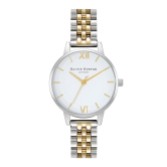Fotografía: Olivia Burton Reloj clásico con pulsera de 30 mm en oro y plata