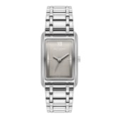 Fotografía: Olivia Burton Reloj de pulsera Grove de 23 mm en gris paloma y plata