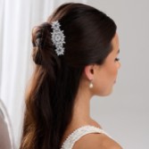 Fotografia: Pente de cabelo para casamento Sundance com cristais brilhantes