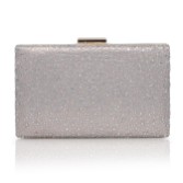 Fotografia: Perfect Bridal Clutch Sorrel em tom cinza-acastanhado com diamantes brilhantes