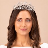 Photograph: Perfect Bridal Diadème « Feuille de cristal argenté » 