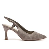 Fotograf: Perfect Bridal Patsy Mink Pumps mit spitzer Zehenpartie und offener Ferse