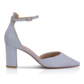 Fotografia: Perfect Bridal Sapatos de salto alto com tiras no tornozelo em camurça azul Liberty