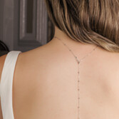Fotografia: Perfect Bridal Seville Silver Pearl Back Drop Necklace