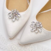 Fotografia: Presilhas para sapatos em cristal prateado