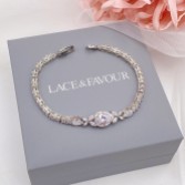 Fotografia: Pulseira de cristal para casamento com inspiração vintage Dorchester