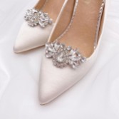 Fotografía: Rainbow Club Broches para zapatos con diamantes Myra