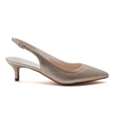 Photograph: Rainbow Club Joni Gold Sparkle Slingback Kitten Heels