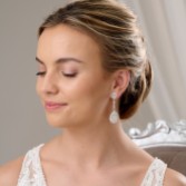 Photograph: Ritz Vintage Inspired Cubic Zirconia Chandelier Earrings