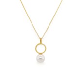 Photograph: Sarah Alexander Bombshell Pendentif perle circulaire en or