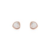Photograph: Sarah Alexander Echo Moonstone Rose Gold Stud Earrings