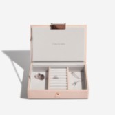 Photograph: Stackers Blush and Rose Gold Mini Jewellery Box