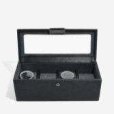 Fotografia: Stackers Caixa para relógios preta de 4 compartimentos