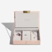 Fotografia: Stackers Mini-caixa de joias em rosa e dourado