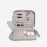 Photograph: Stackers Taupe Cable Tidy Organiser Bag