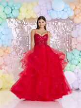 Fotografia: Abito da ballo Tiffany's Beth Red TFY