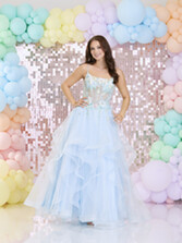 Fotografia: Abito da ballo Tiffany's Feodora Light Blue TFY