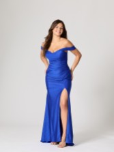 Fotografia: Abito da ballo Tiffanys Halo blu reale TFY