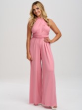 Photograph: Emily Rose Dusky Pink Multiway Bridesmaid Jumpsuit (One Size)