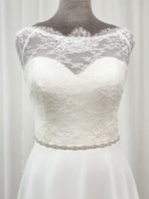 Fotografia: Harper Narrow Diamante Chain Bridal Belt