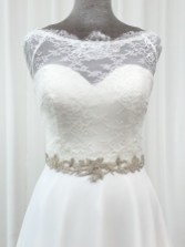 Photograph: Marlowe Beaded and Crystal Vine Bridal Belt