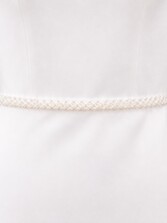 Fotograf: Perfect Bridal Brautgürtel im schlichten Perlen-Design