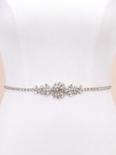Fotografía: Perfect Bridal Cinturón nupcial «Crystal Blossom» superfino
