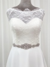 Fotografía: Perfect Bridal Cinturón para vestido Lana con adornos de cristales brillantes
