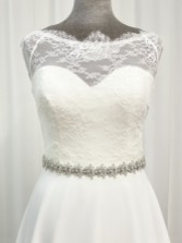 Zdjęcie: Perfect Bridal Pasek do sukni ślubnej z kryształami Brooke Opal