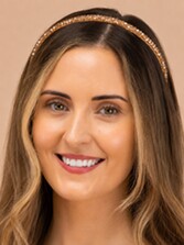 Fotografia: Perfect Bridal Shimmering Gold Beaded Bridal Headband