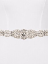 Photograph: Perfect Bridal Statement Crystals and Pearls Bridal Belt